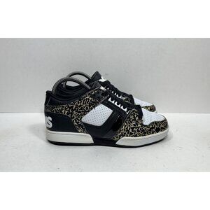 Osiris NYC 83 Low Top Mens Size 7.5 Skateboard Skater Shoes Leopard